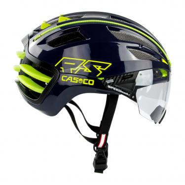 Casco Speedairo 2 RS kék-neonsárga M (54-59 cm) sisak vautron lencsével