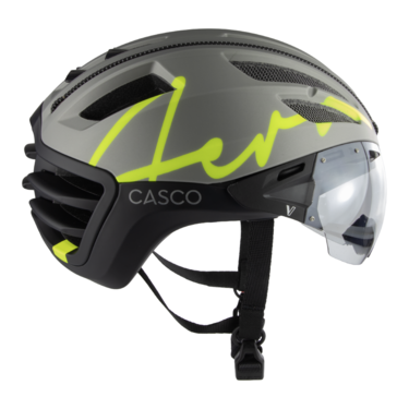Casco SPEEDAIRO  ezüst/fekete/zöld M (54-59cm) sisak
