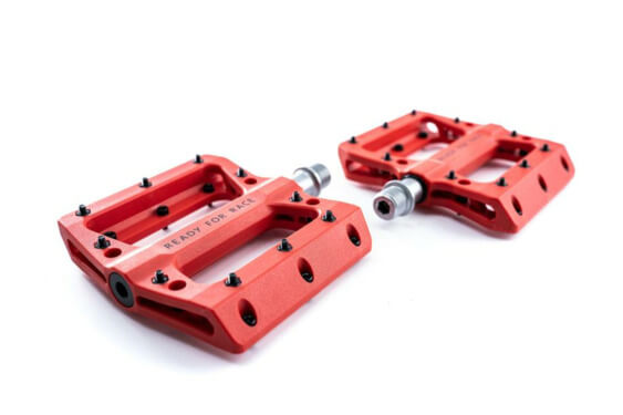 CUBE pedál RFR FLAT ETP piros