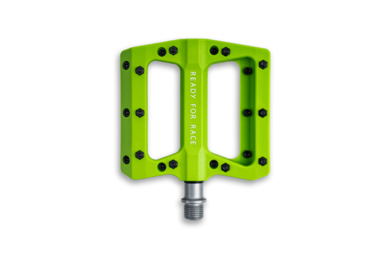 CUBE pedál RFR FLAT ETP zöld
