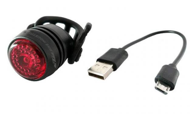 KTM lámpa hátsó Quick LED USB