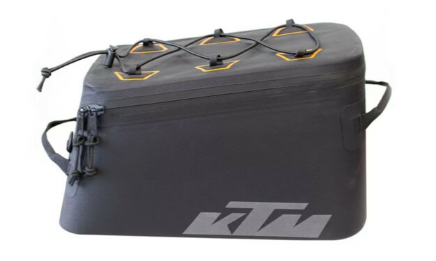 KTM táska csomagtartóra Cross Trunk Bag  Racktime 2.0 fekete-narancs