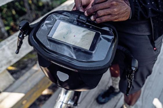 Ortlieb táska kormányra Ultimate Six Free fekete 6,5L