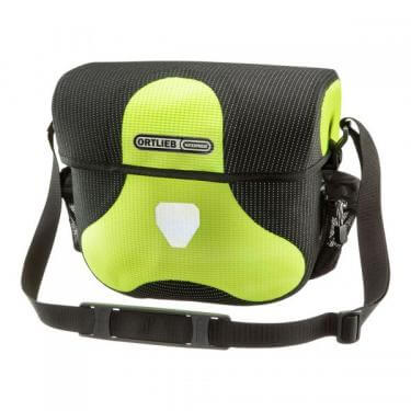 Ortlieb táska kormányra Ultimate Six High Visibility neon sárga/fekete tükröződő 7L