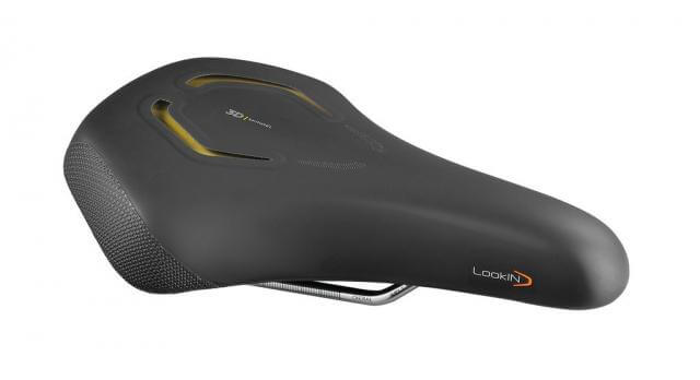 Selle Royal nyereg  LookIN 3D Moderate Női fekete 269X198mm (866240202)