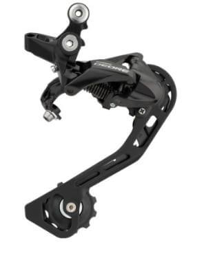 Shimano váltó hátsó Deore SGS 10-es Direct Mount Shadow fekete