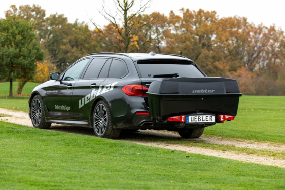 Uebler hátsó csomagszállító doboz matt fekete