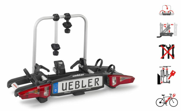 Uebler i21 kerékpárhordozó - bérelhető (Pest, 169662)