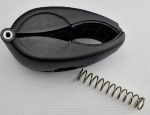 Uebler kerékpárfogó bilincs rugóval