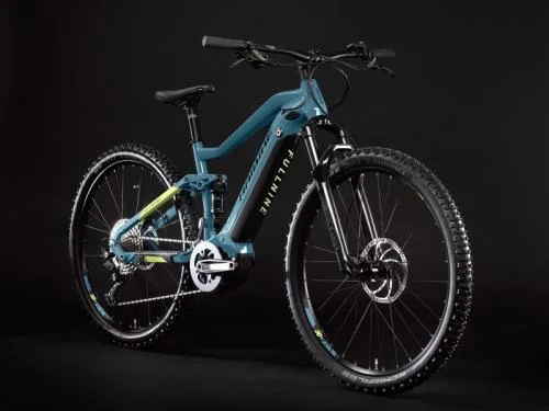 Haibike FullNine 5 44 cm '21 kék/sárga elektromos kerékpár
