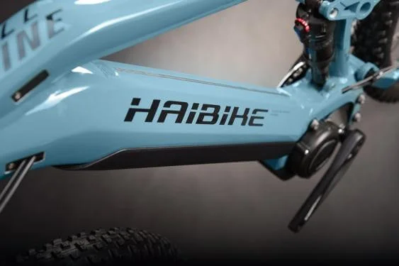 Haibike FullNine 5 44 cm '21 kék/sárga elektromos kerékpár