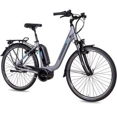 Chrisson E-CASSIOPEA US50 cm 28" 400Wh '22 szürke elektromos kerékpár