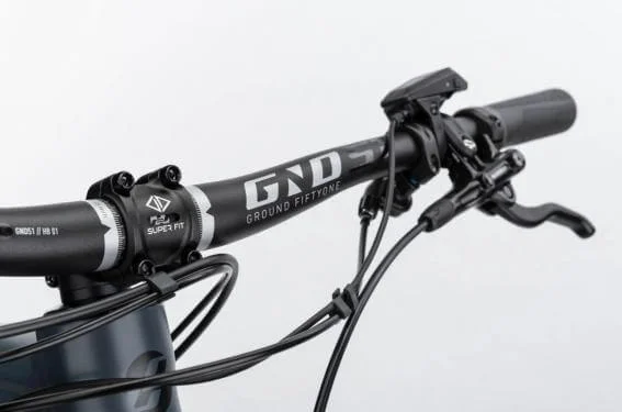 Ghost E-ASX 160 Universal 750Wh 47 cm '22 szürke/fekete elektromos kerékpár