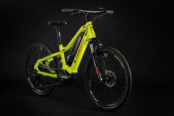 Haibike AllTrack Kids 400Wh gyerek  '22 lime elektromos kerékpár