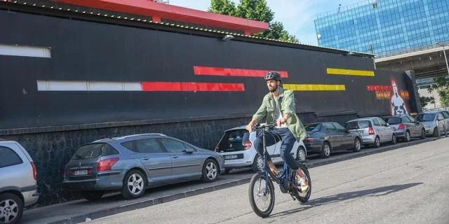 O2FEEL iPeps Fold Up 5.1 400Wh 20" '22 fehér elektromos kerékpár