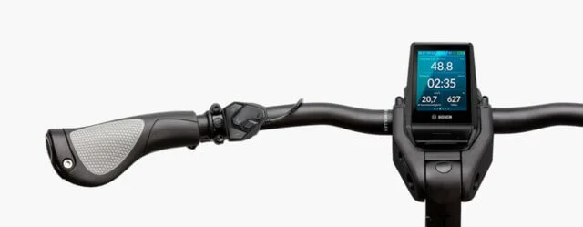 RM Superdelite GT vario HS 51 cm '22 ezüst elektromos kerékpár (1125Wh, Nyon, első csomagtartó)