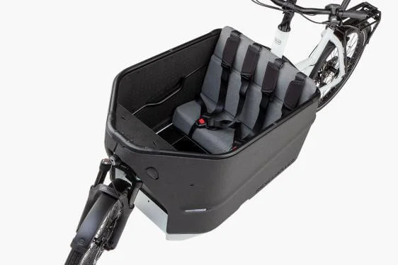 RM Packster 70 vario '23 fehér elektromos kerékpár (625 Wh, Purion, Csomagtartó)