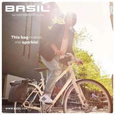 Basil táska egyoldalas City Shopper szürke