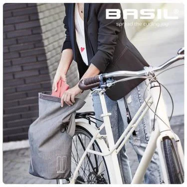 Basil táska egyoldalas City Shopper szürke