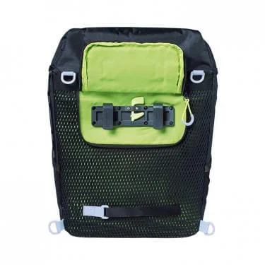 Basil táska egyoldalas Miles Daypack fekete/lime (hátizsák)