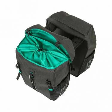 Basil táska kétoldalas Discovery 365D Double Bag M, Universal Bridge felfogatás, szürke
