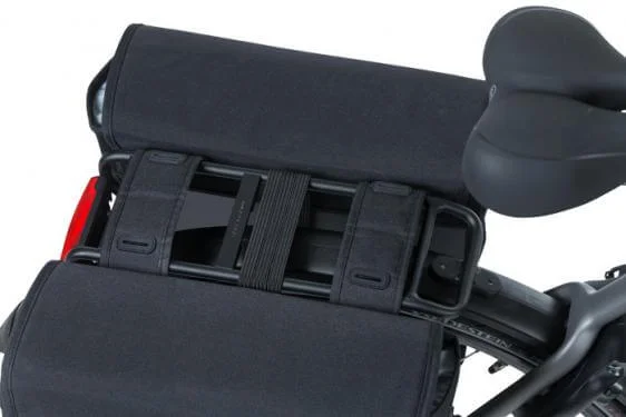 Basil táska kétoldalas Go Double Bag solid fekete