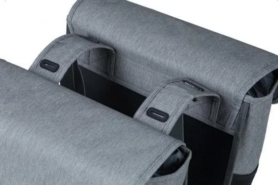 Basil táska kétoldalas Go Double Bag szürke