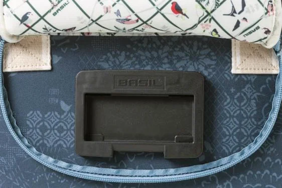 Basil táska kormányra "Boheme City Bag", KF kompatibilis, kormányadapter nélkül (BA 70169/BA 70177), indigo kék (2020)
