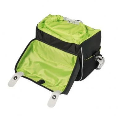 Basil táska kormányra Miles Handlebar Bag fekete/lime