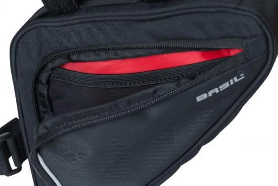 Basil táska vázra Sport Design Triangle Framebag fekete