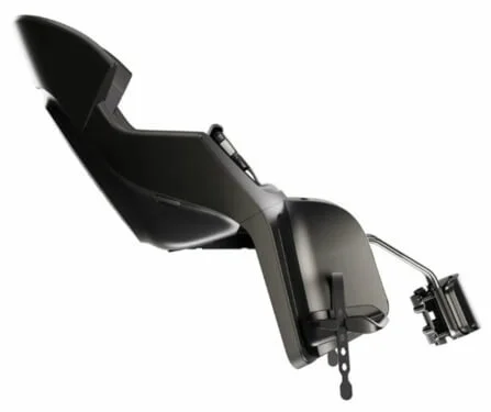 Bobike hátsó gyerekülés EXCLUSIVE Evolve maxi, vázra szerelheto, döntheto, magasságban állítható extra fejtámasszal és rugós csillapítással, fekete