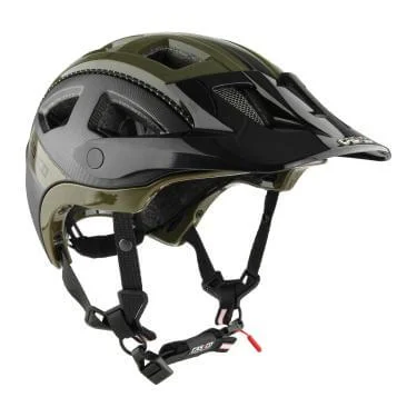 Casco MTB.E 2 fekete/olíva zöld L (58-62 cm) sisak