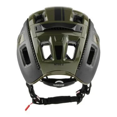 Casco MTB.E 2 fekete/olíva zöld L (58-62 cm) sisak