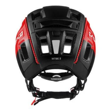 Casco MTB.E 2 fekete piros matt M (56-58 cm) sisak