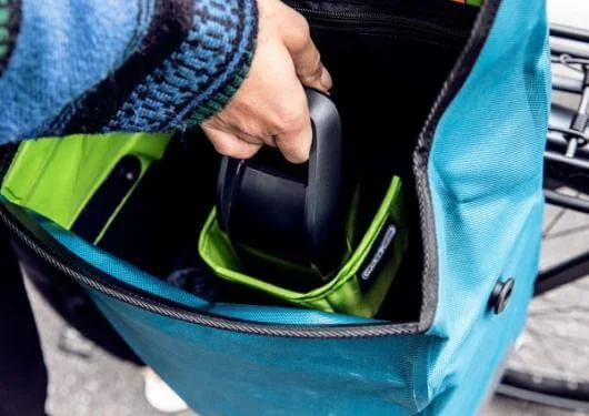 Ortlieb táska csomagtartóra E-Mate fekete 16L QL2.1