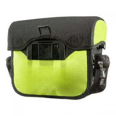 Ortlieb táska kormányra Ultimate Six High Visibility neon sárga/fekete tükröződő 7L