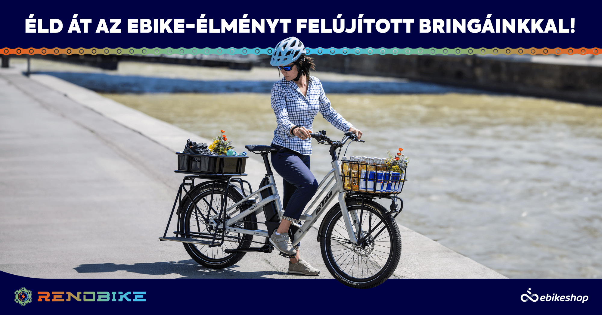Renobike. Éld át az ebike-élményt egy használt elektromos kerékpár modellel